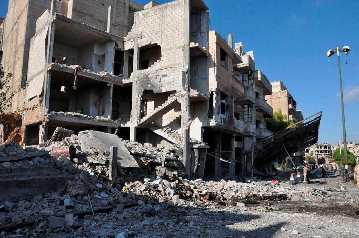 Syria bombings: Five explosions hit government-held and Kurdish cities